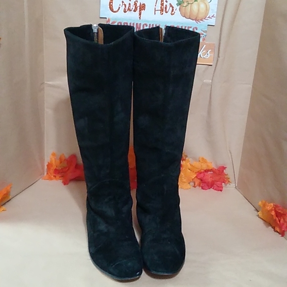 Suede boots sz 38 EUR - Picture 1 of 6